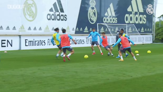 Real Madrid continues preparations ahead of El Clásico